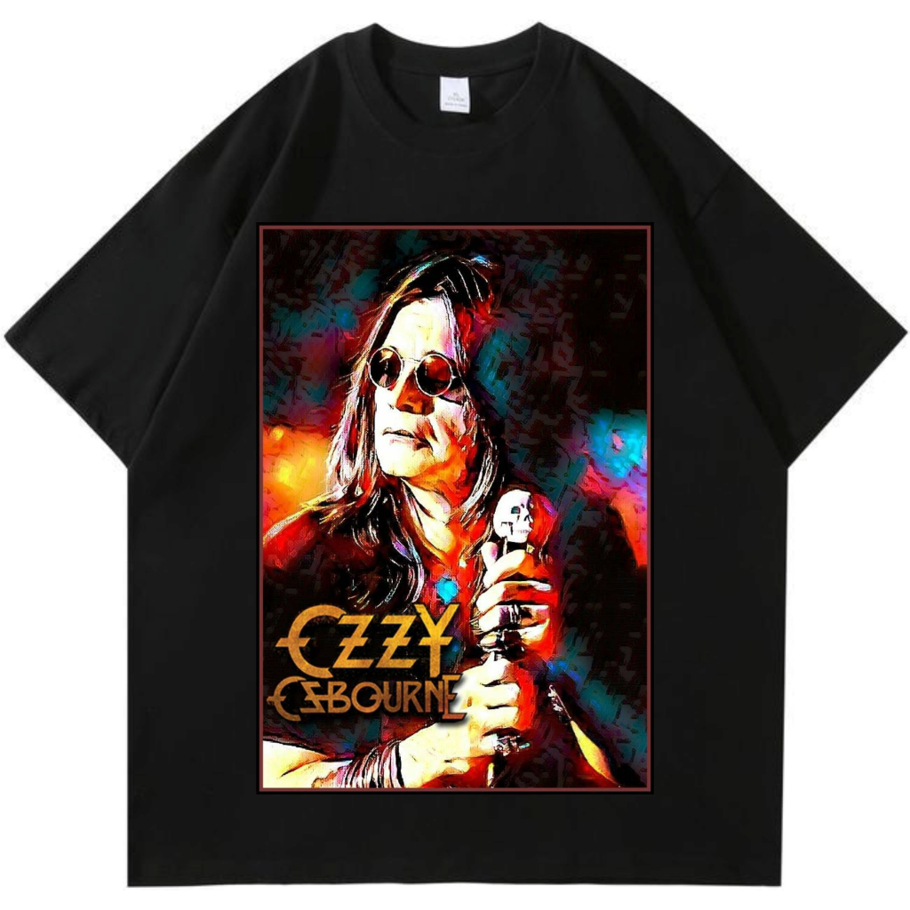 KATUN Dand Ozzy Osbourne Black Sabbath Old Band เสื้อยืด 24s เสื้อยืดผ้าฝ้ายหวี