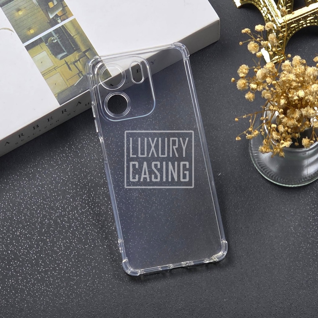 พรีเมี่ยมเคสป้องกันการแตกหนาเคสใสตัวป้องกันกล้องOppo A5X Oppo A5 5G 4G