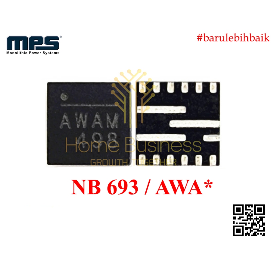 NB693GQ-Z NB693GQ NB693 GQ NB 693GQ NB 693 GQ / AWAJ AWAH AWA IC Synchronous Step-Down Converter 3A แล็ปท็อป HP PC