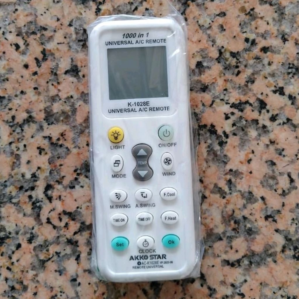 AKKO STAR K-1028E UNIVERSAL AC REMOTE