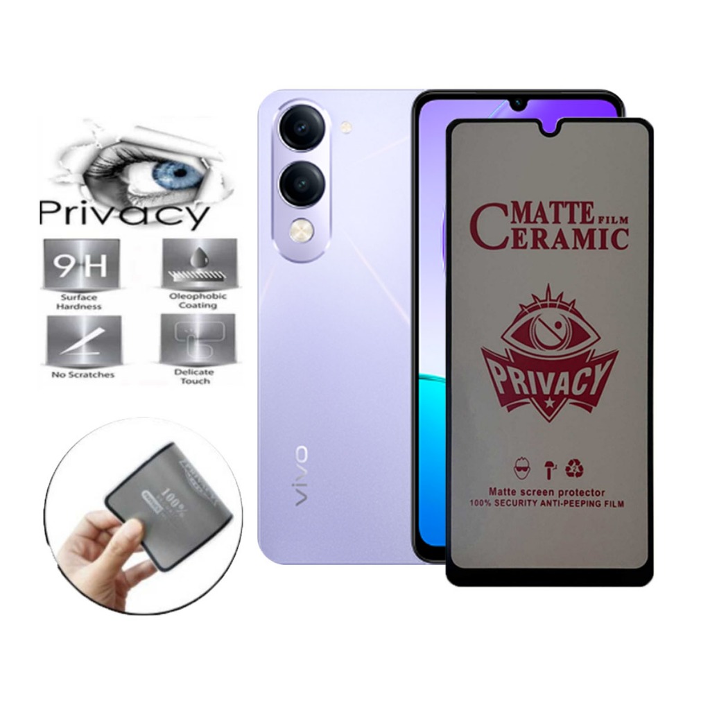 LAYER Anti-Scratch Screen VIVO Y04 / YO4S Ceramic Spy Anti-Privacy โทรศัพท์มือถือล่าสุด