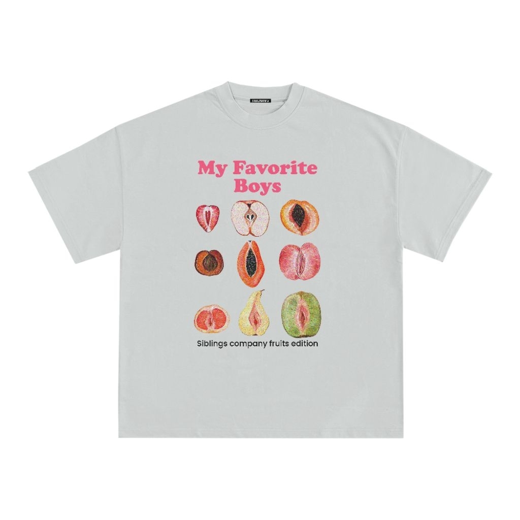 เสื้อยืด Vruit White Siblings&Co