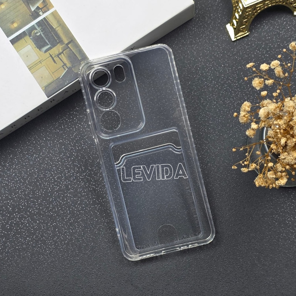 Realme C71 Realme P3 Lite Realme C75 Realme C75X Clear Wallet Card Case Bening / Card Case Clear Car