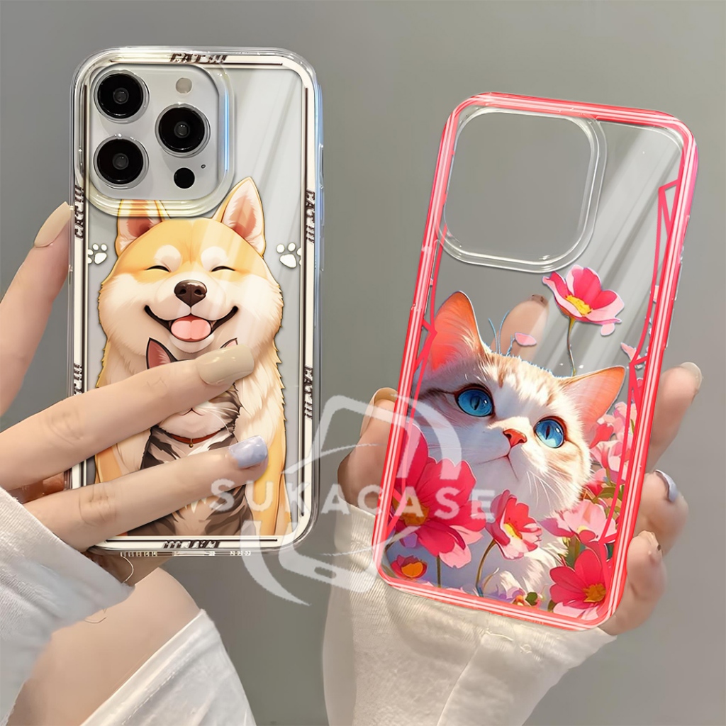 GLOSSY เคสใสสําหรับ Realme Note 60 / C75 / P3 5G / GT 7 5G / C71 / GT Neo 3T / GT neo 2 / C53 / C55 