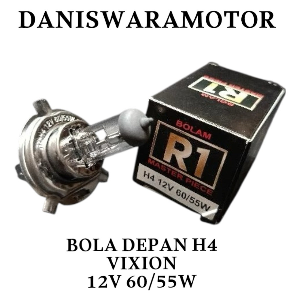 H4 12V 60/55W VIXION R1 HEADLIGHT BALL BULB