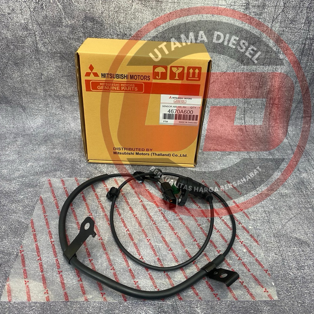 เซ็นเซอร์ ABS ด้านหลังขวา Mitsubishi Pajero Sport 2.5cc ปี 2009 2010 2011 2012 2013 2014 2015 (4670A