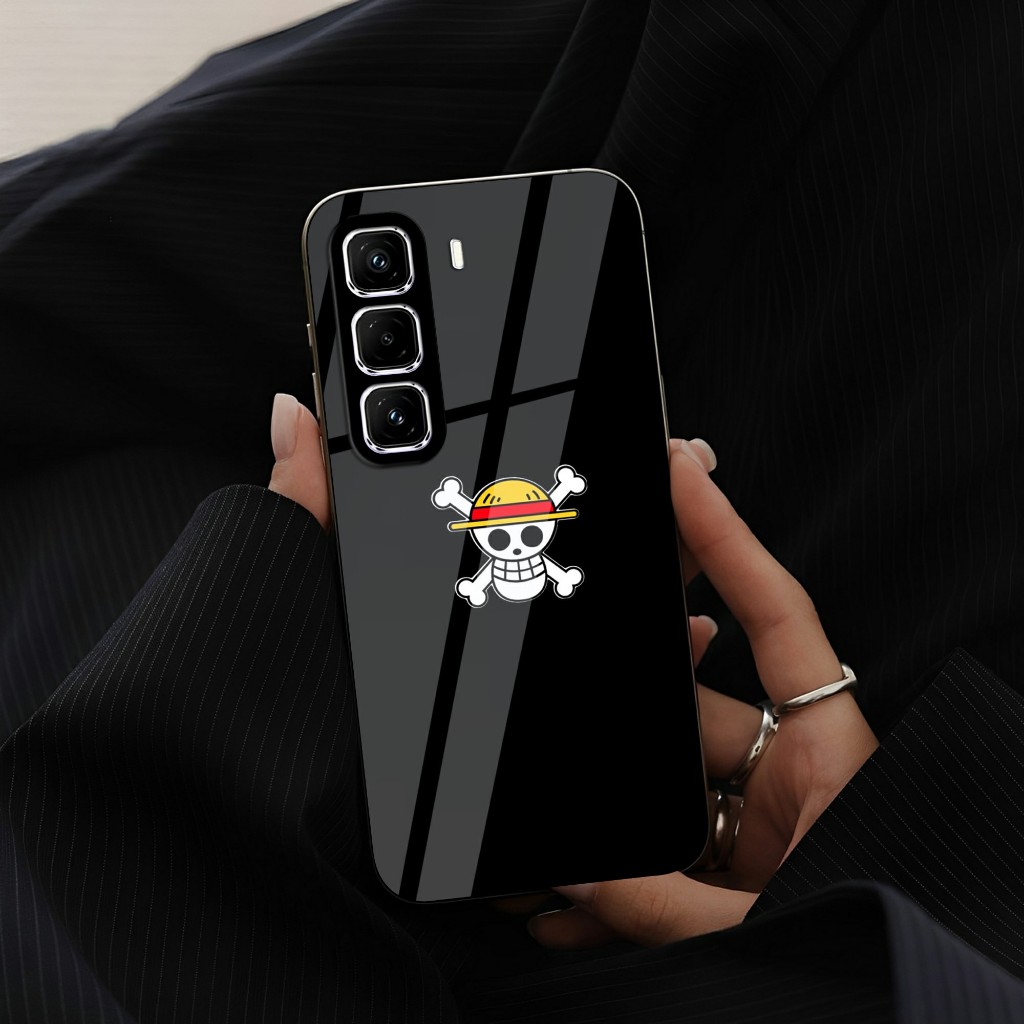 เคส Infinix Hot 50 - เคส Infinix Hot 50 Pro Glass Softcase - เคส Infinix Hot 50 Pro Plus - GC 488