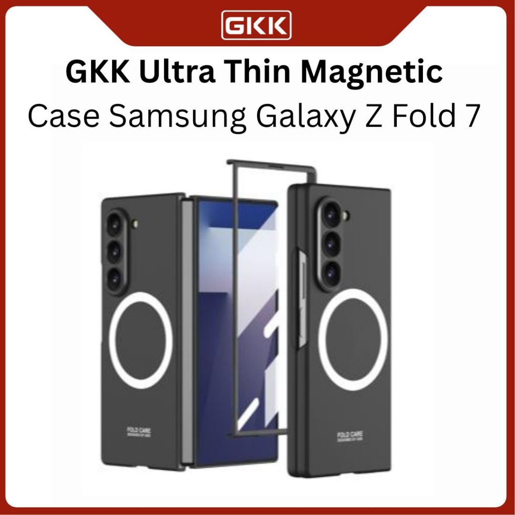 Samsung Galaxy Z Fold 7 Fold7 GKK เคสแม่เหล็กบางเฉียบพร้อมกระจก
