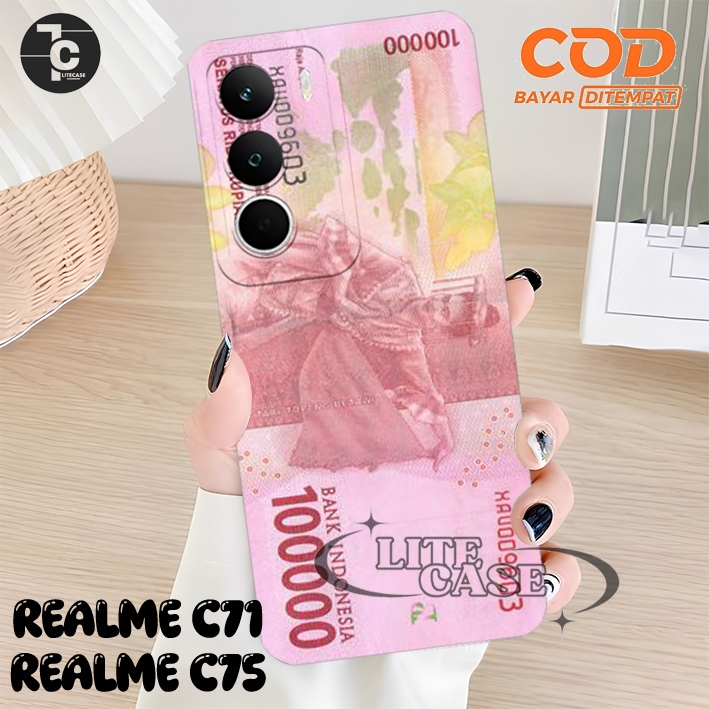 โทรศัพท์มือถือ HP Silicone REALME C71 4G 2025 C75 C75X ล่าสุด cool motif contorary viral กันชน tpu โ