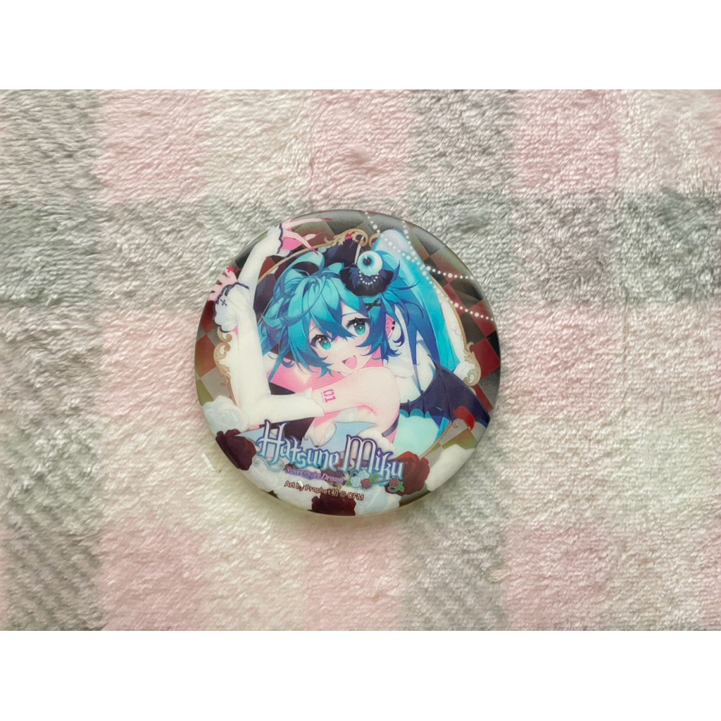 | Hatsune Miku Pin Sweet Quiet Time Dream Series Badge | ตราใหญ่ | เข็มกลัดสะสม | โครงการ Sekai Voca