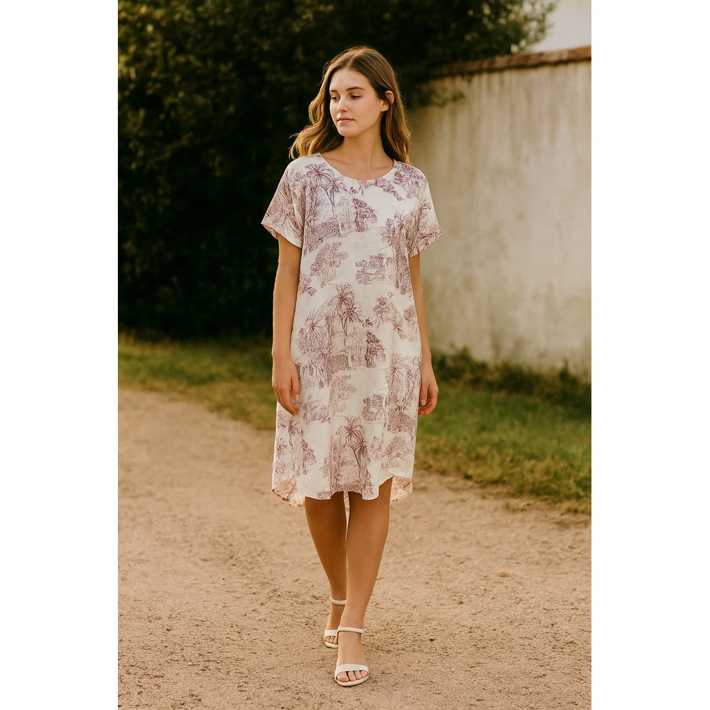 SIMANIS - LUA MIDI DRESS PAJAMAS