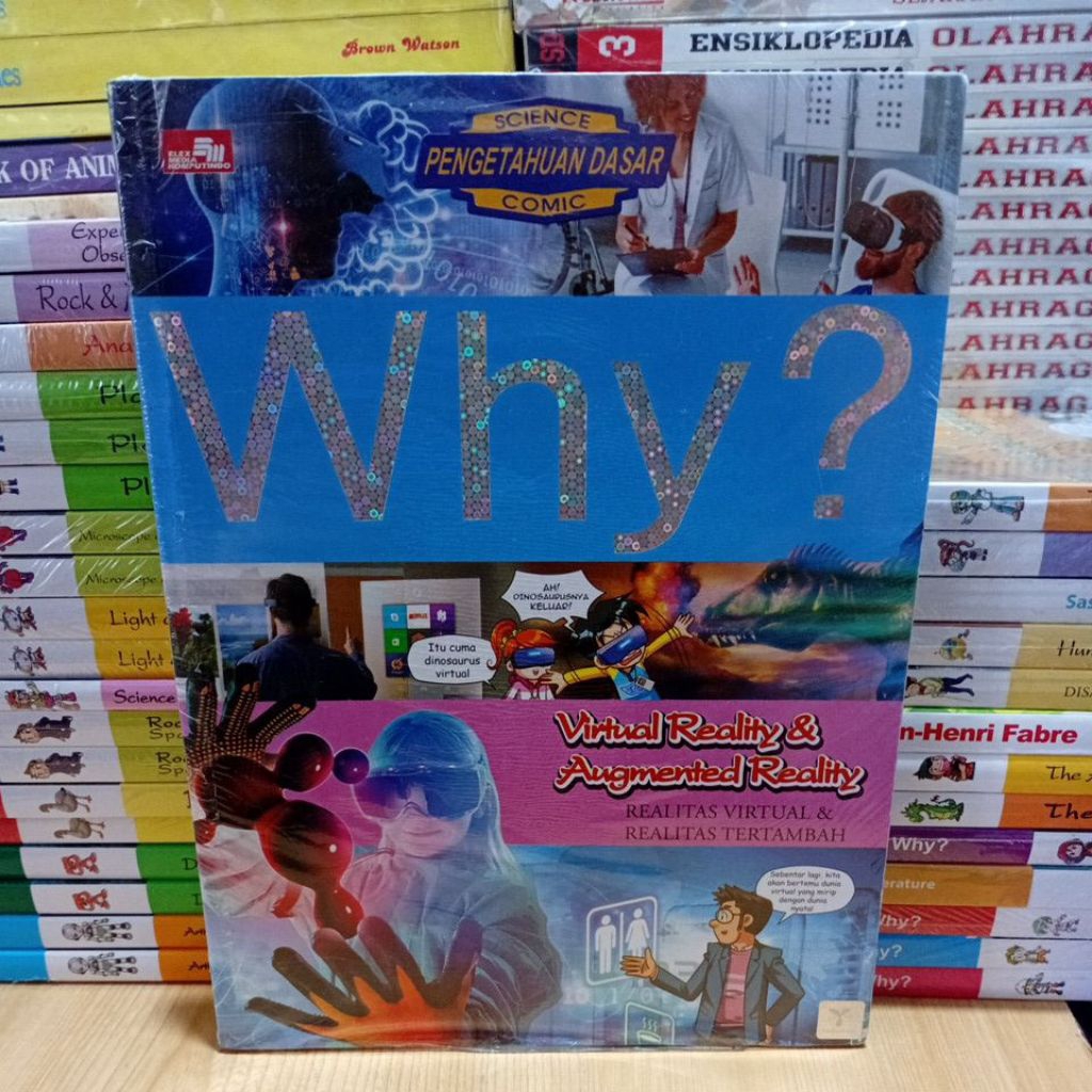 หนังสือต้นฉบับ ทําไม? VIRTUAL REALITY & TRANSLATED REALITY Elex Media Komputindo