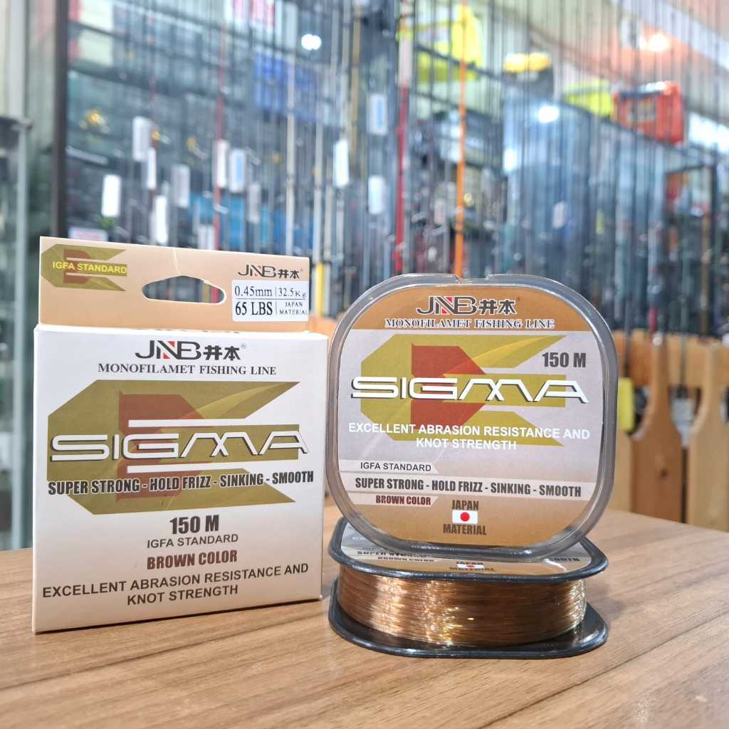 สาย JNB SIGMA 150 เมตร IGFA - สีน้ําตาล
