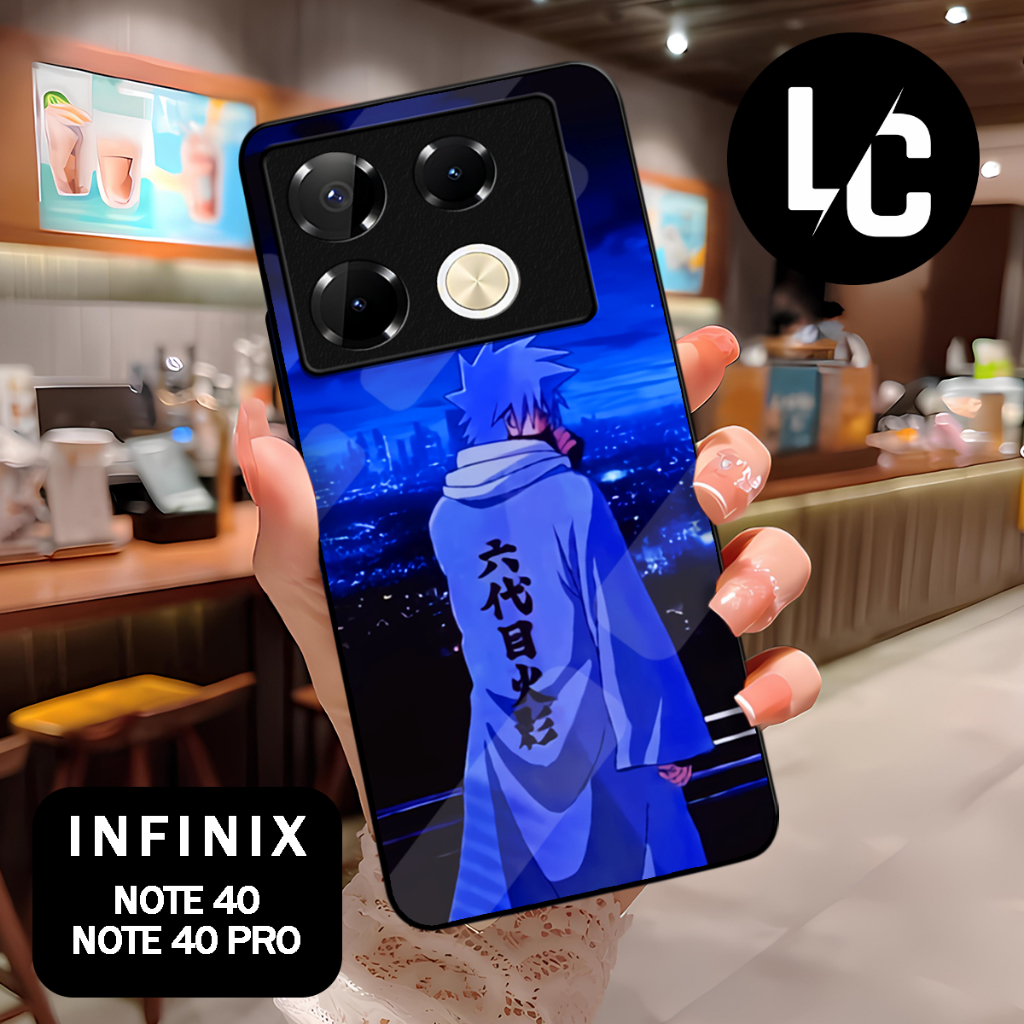 ( CA 24 ) Glossy Softcase สําหรับ infinix note 40 l note 40 pro l note 40 pro + plus l HOT 40 l HOT 