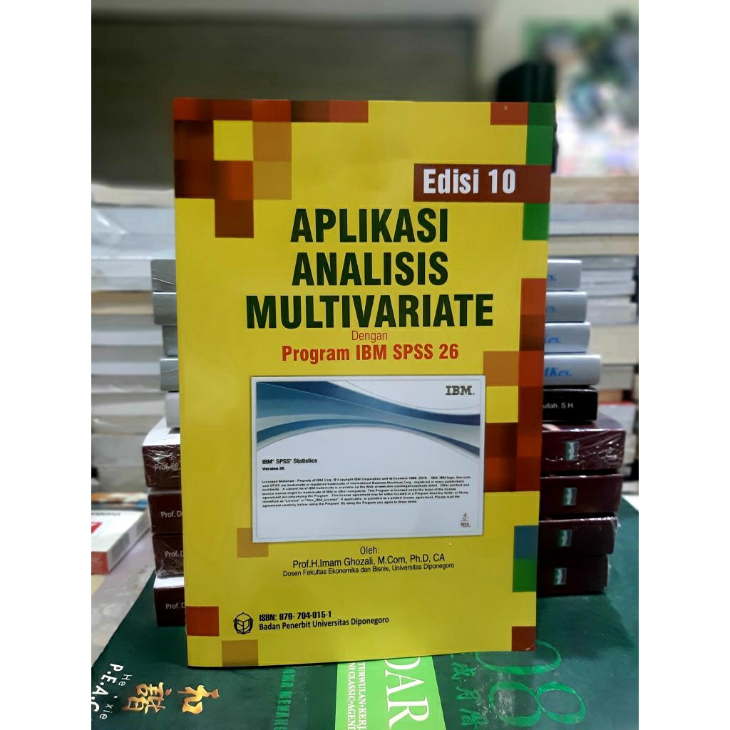 หนังสือ MULTIVARIATE ANALYSIS APPLICATION พร้อม IBM SPSS 26 Program (Prof. อิมม โกซาลี)