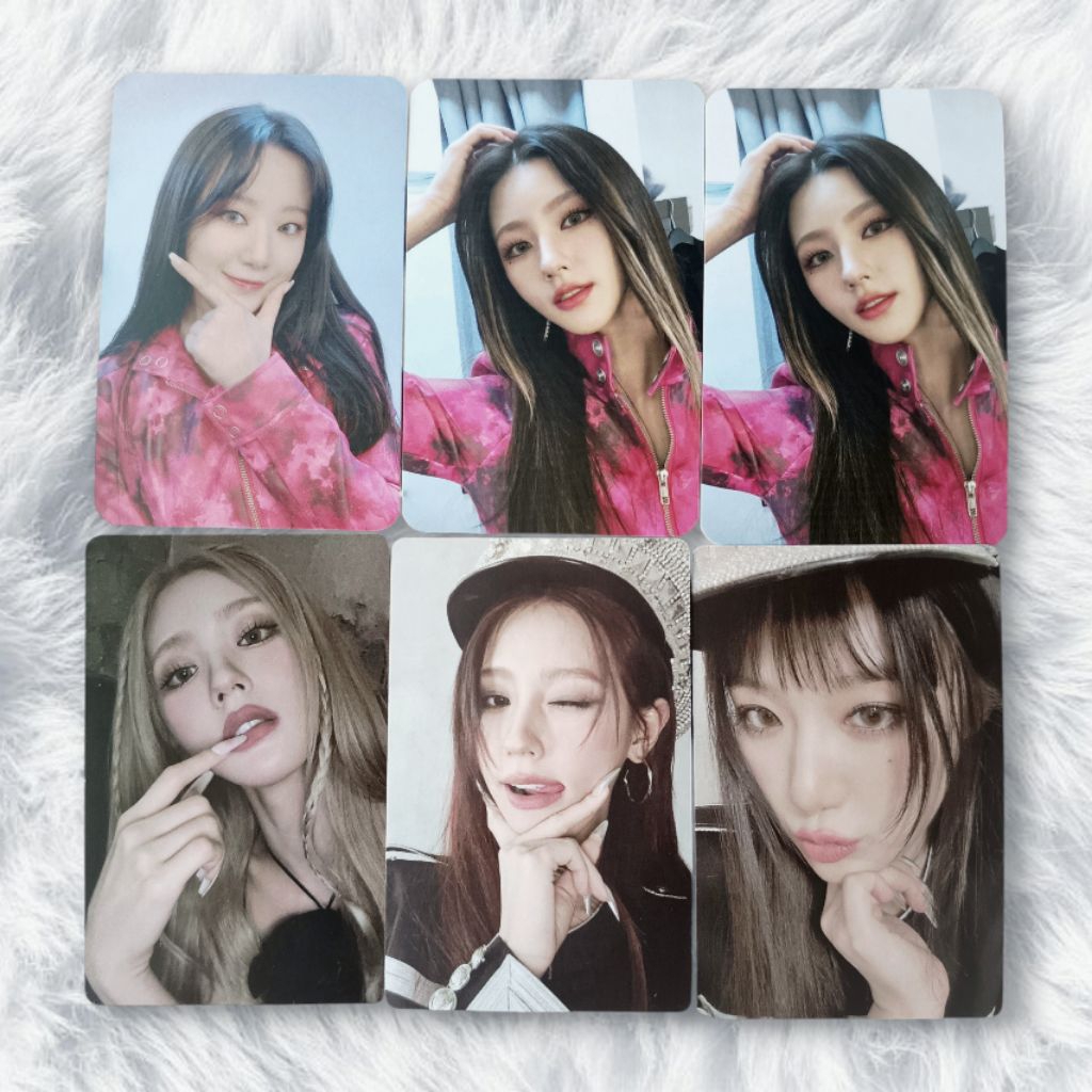 Photocard Gidle Official Photocard Gidle I Feel Queen Card Photocard Gidle 2nd อัลบั้ม Super Lady I 