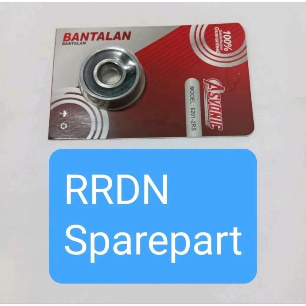 แบริ่ง 6201 2RS Lahar 6201 2RS แบริ่ง Asvonic Bearing Lahar Bearing 6201 Asvonic
