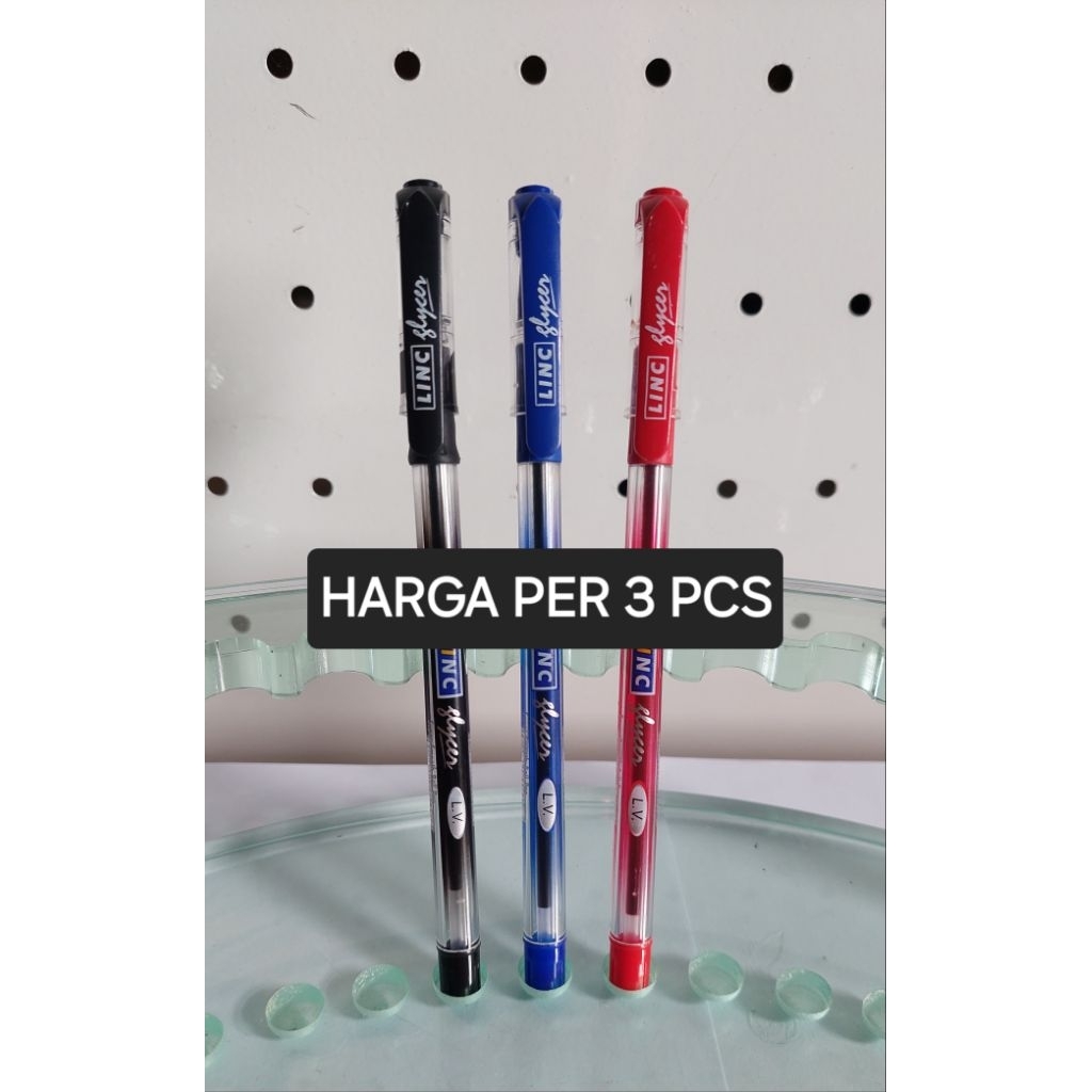 ปากกาบอล PENTONIC GLYCER LINC 0.7 มม. (3 ชิ้น)