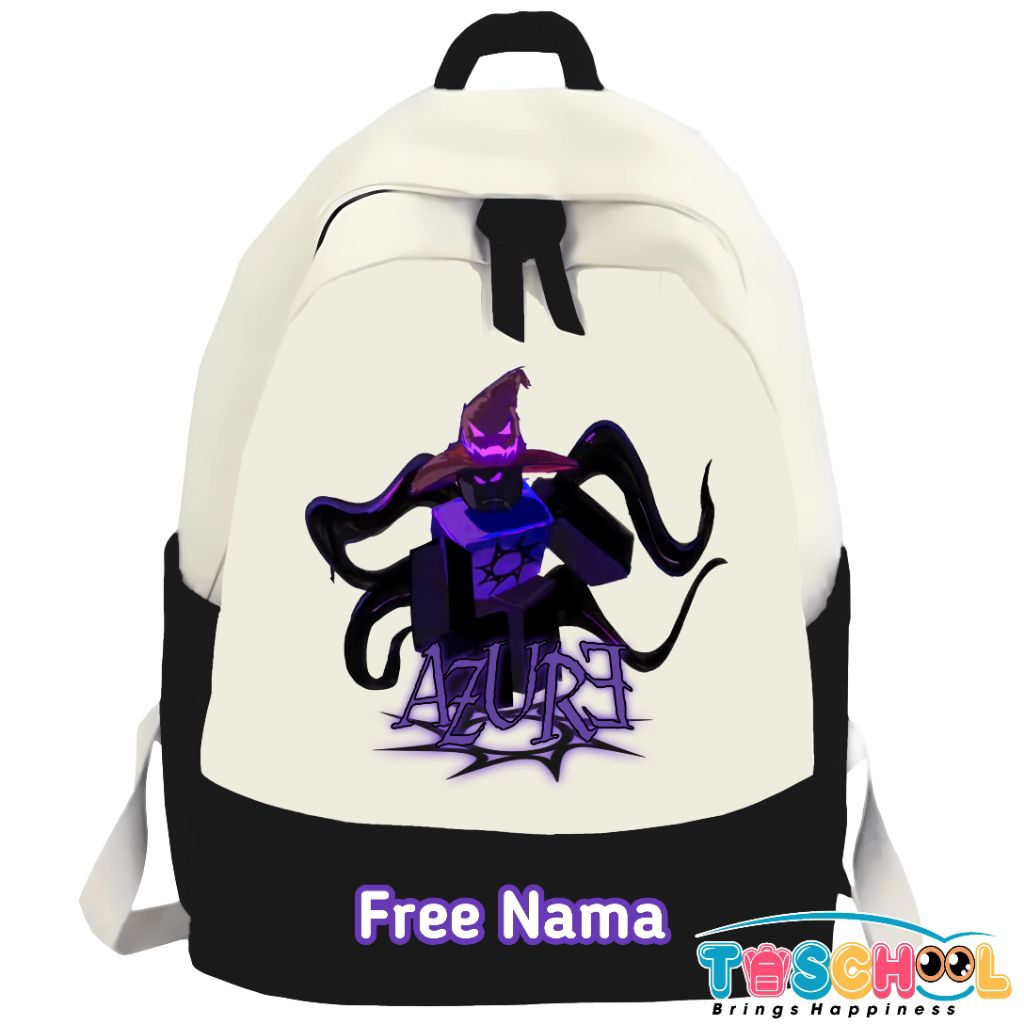AZURE KILLER FORSAKEN ROBLOX CHARACTER CHILDRENS BACKPACK ฟรีชื่อ