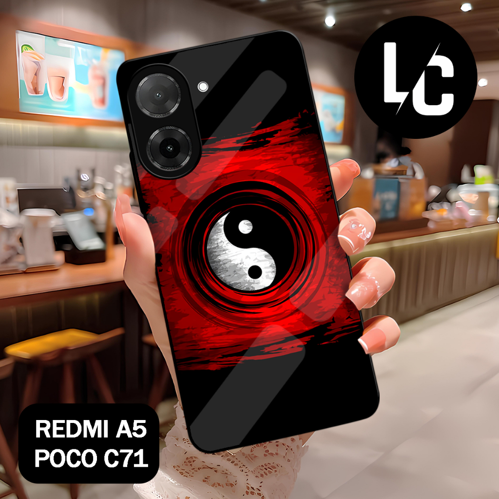 ( CA 2) glossy Softcase สําหรับ Poco C71 4G l Redmi A5 4G l ล่าสุด l อะนิเมะ motif ปลอก l บทคัดย่อ l