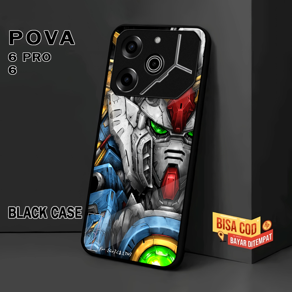 ( RC 14 ) Kesing Case Sofcase Glossy สําหรับ Tecno Pova 6 l Pova 6 Pro 5G พร้อมอะนิเมะ Motif l บทคัด