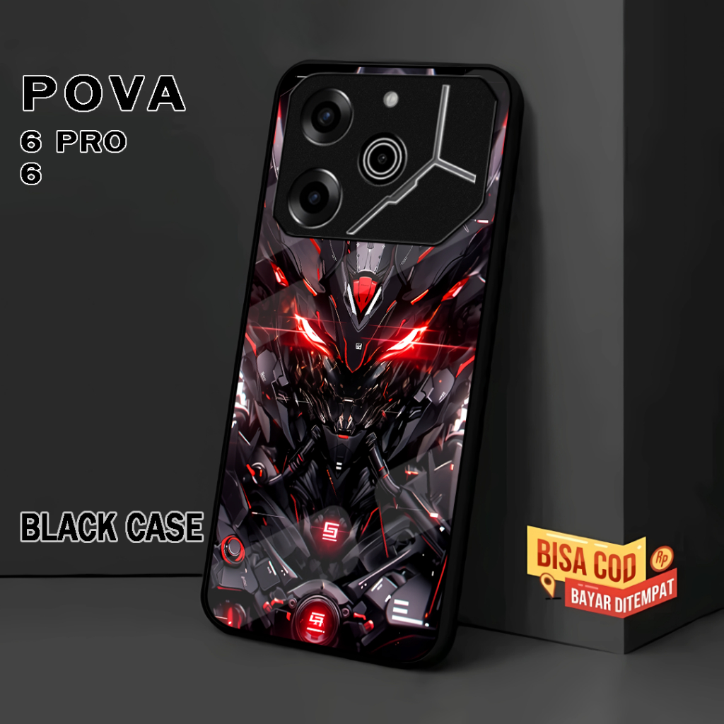 ( RC 15 ) Kesing Case Sofcase Glossy สําหรับ Tecno Pova 6 l Pova 6 Pro 5G พร้อมอะนิเมะ Motif l บทคัด