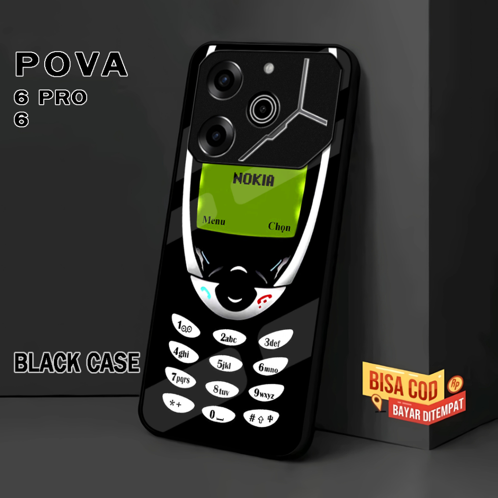 ( RC 27 ) Kesing Case Sofcase Glossy สําหรับ Tecno Pova 6 l Pova 6 Pro 5G พร้อมอะนิเมะ Motif l บทคัด