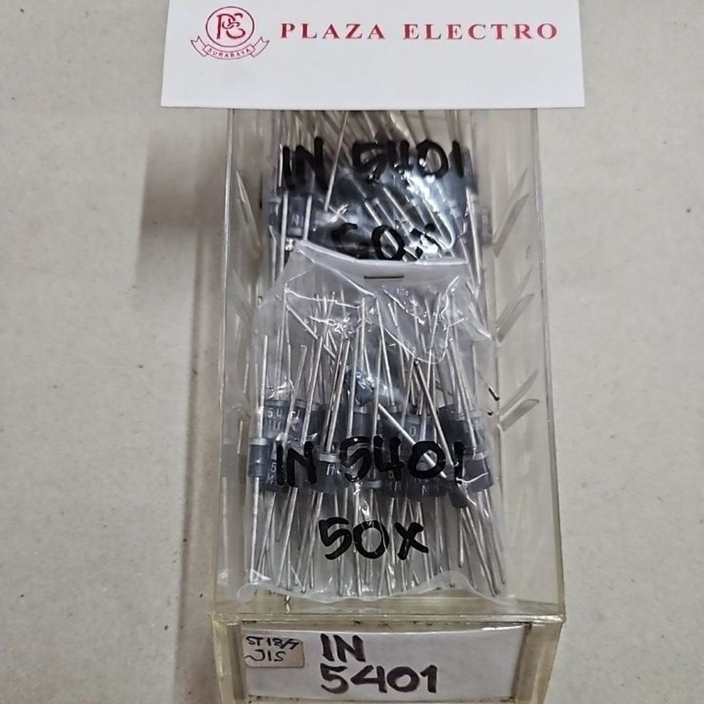DIODE 1N 5401 IN5401 3A CAMPERE RECTIFIER DIODE 3A IN 5401 MIC ORIGINAL