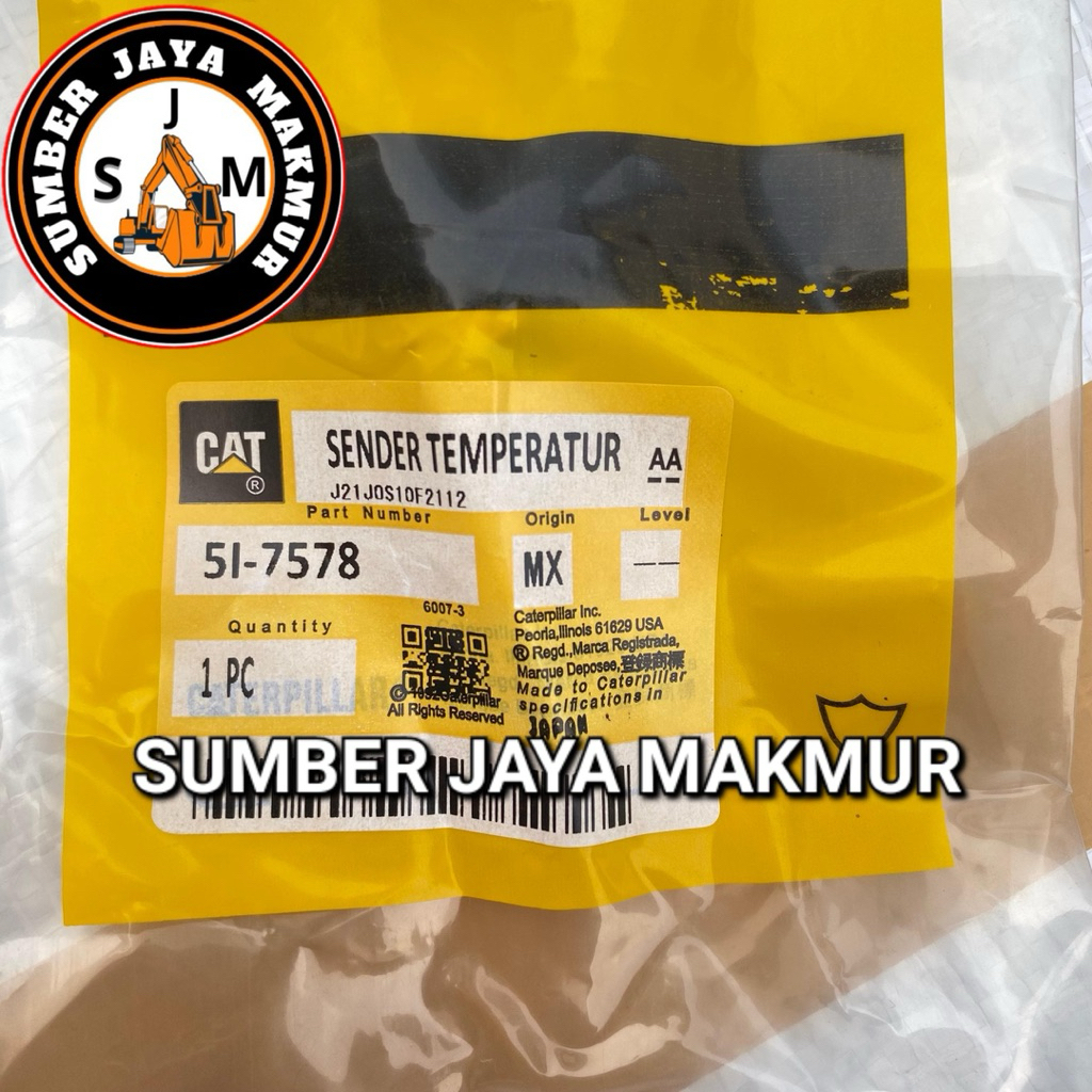 สวิตช์เซ็นเซอร์อุณหภูมิ 320C 320B E320B E320C เซ็นเซอร์ Sender อุณหภูมิ 5I-7578 5I7578