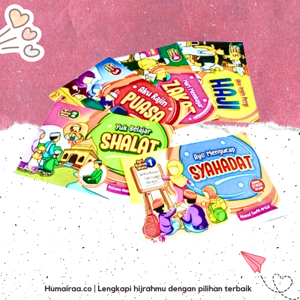 Pillars of Islam Series เล่ม 1 2 3 4 5 แพ็คเกจครบสื่อ Sholih ต้นฉบับ 100% จาก THE MANUFACTURER - หนั