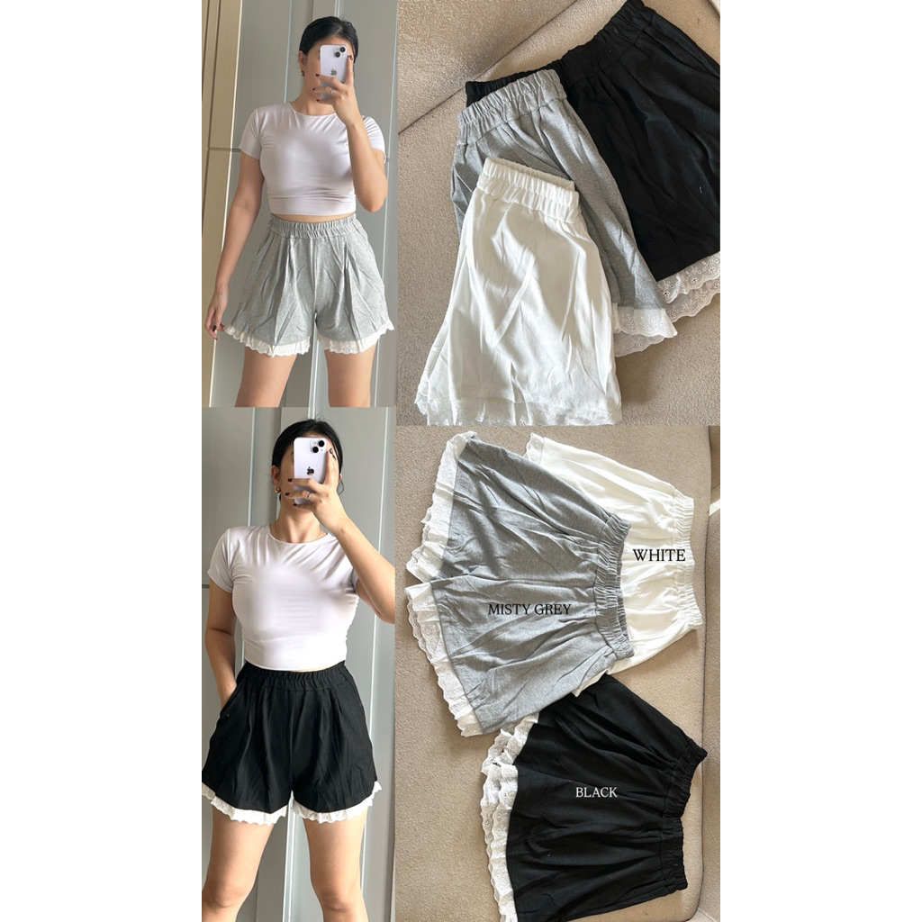 กางเกงร้อนนําเข้า BR4ND 201