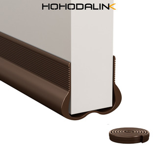 HOHODALINK PVC Penahan Pintu Penutup Celah Bawah Pintu Penghalang Debu Binatang Kecil Serangga Anti Kecoa