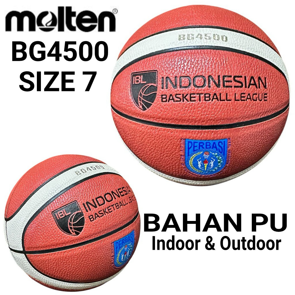 [ PREMIUM ] BASKETBALL SIZE 7 BG 4500 / BG4500 นําเข้า PU MATERIAL
