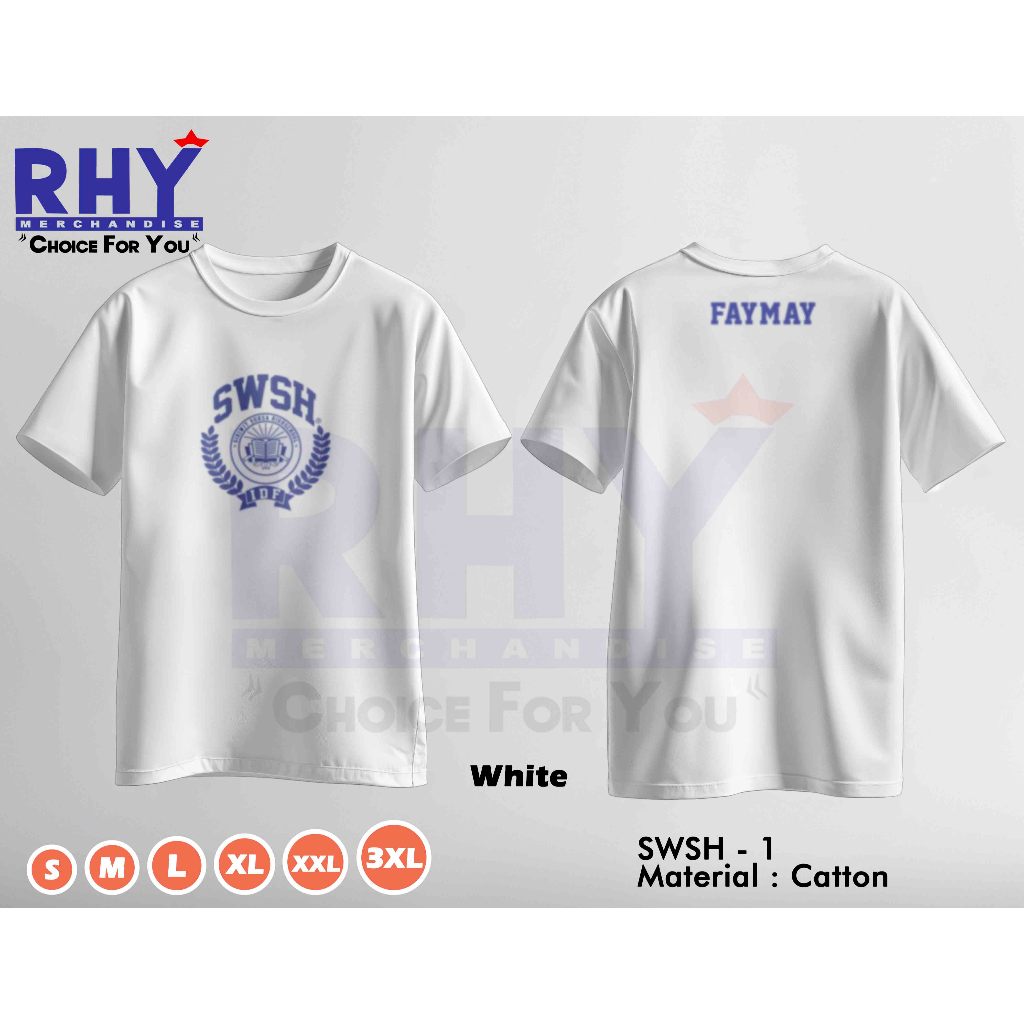FAYMAY จาก Somewhere Somehow Thai Series Fay Kunyaphat May Yada เสื้อยืด Kaos (UNOFFICIAL)