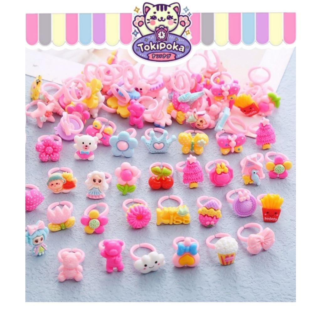 Toki - CN01 CHILDRENS RING / CHARACTER RING / น่ารักและ UNIQUE CANDY RING FASHION CANDY