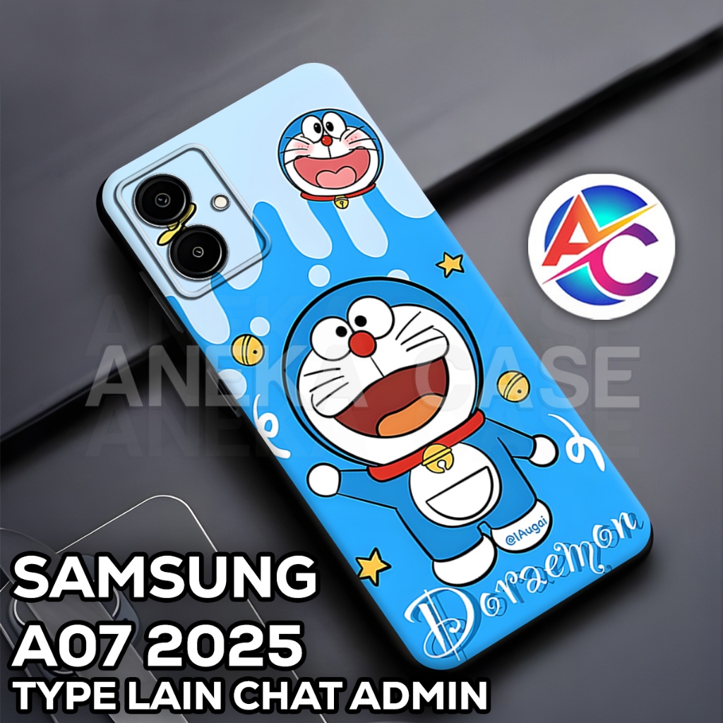 HP AC58 - Samsung A07 ProCamera Softcase 2025 ใหม่ล่าสุด | เคสโทรศัพท์ยางยืดหยุ่น | ฟิล์มกันรอยและอุ
