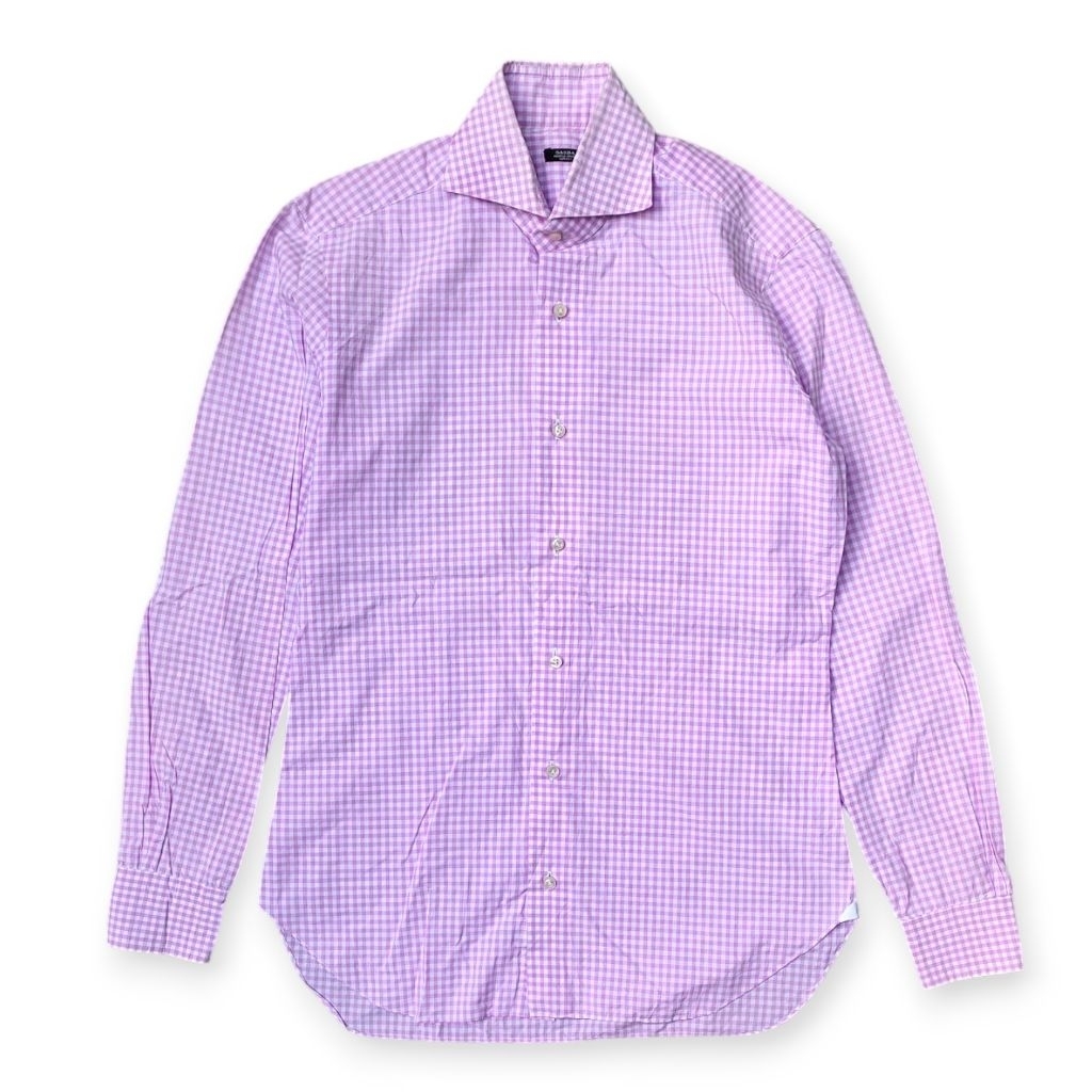 เสื้อติดกระดุม Barba Napoli Gingham