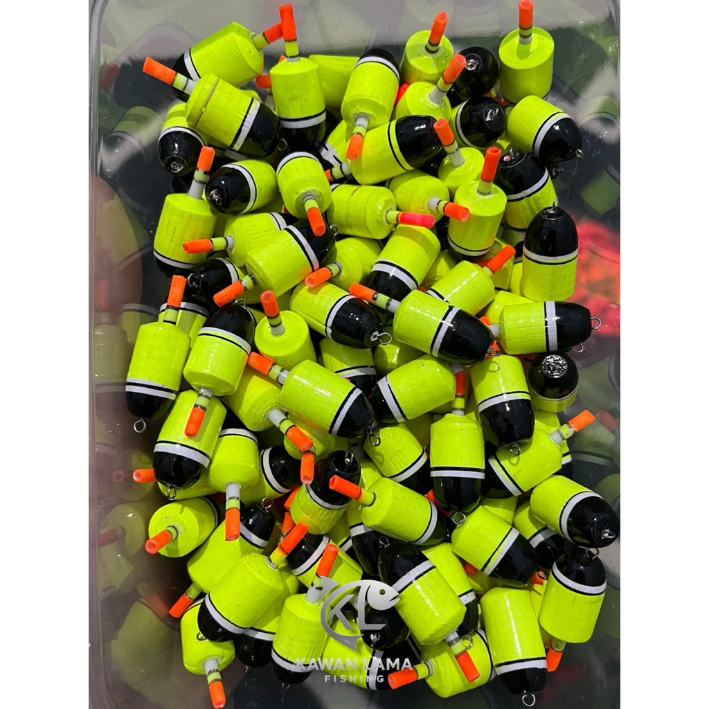 (ราคาต่อ 1 ชิ้น) Fishing Float/Puyu Float/Balok Float/Wood Float/Battle/Fishing Float