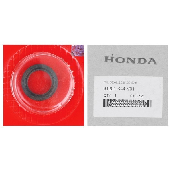 91201-K44-V01 ซีลน้ํามัน Sil Magnet Crutch Axle ขวา 20.8X30.5X6 Beat Vario 110 eSP AS KRUK BEAT ESP 