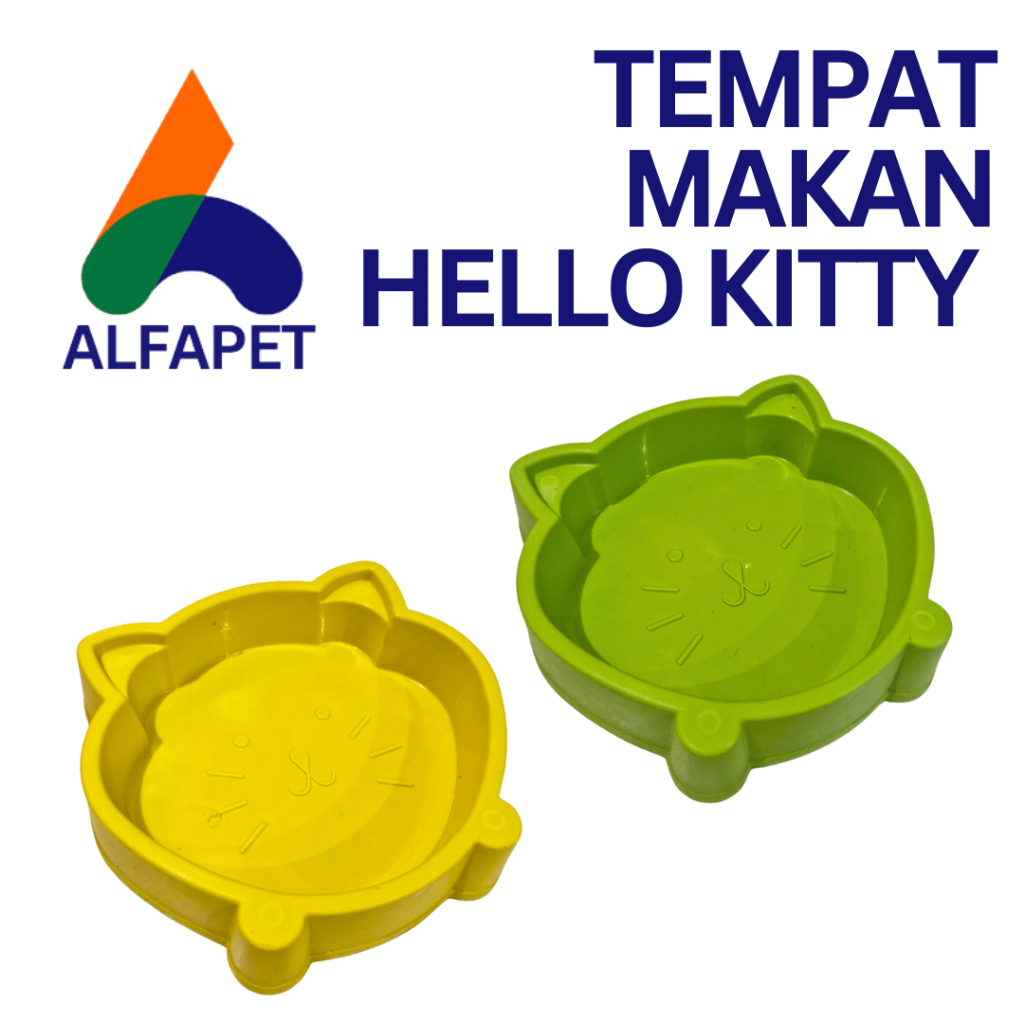 Hello kitty bowl Tempat makan kucing anjing