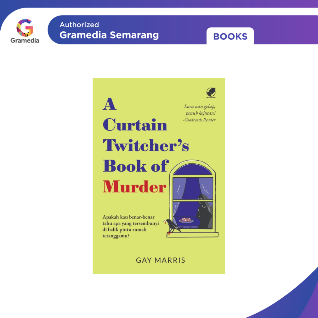 Gramedia - A CURTAIN TWITCHER NGYS BOOK OF MURDER (นักวิทยาศาสตร์ยอดนิยม)