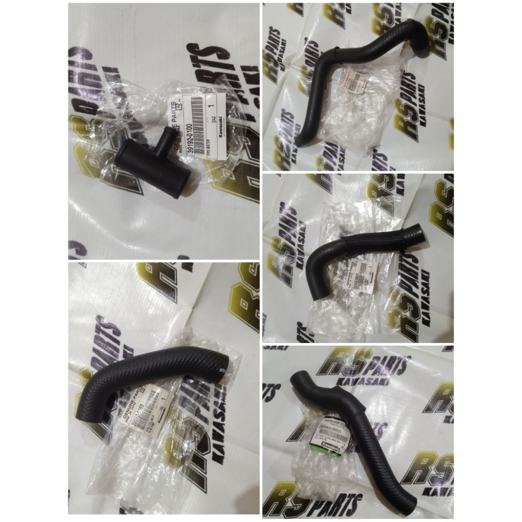 ท่อหม้อน้ําล่างบน zx6r zx6 r zx600 ชุดเดิม 2010-2023