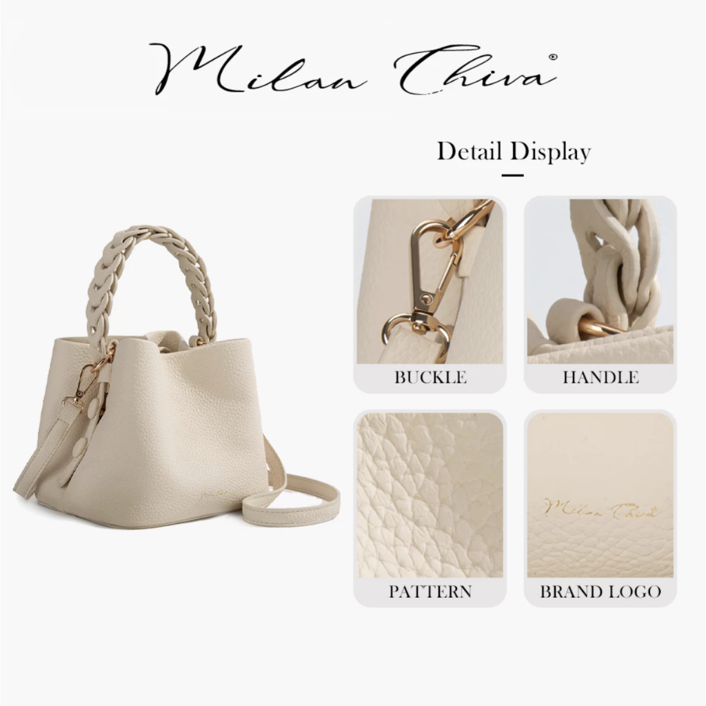 สินค้าใหม่ สินค้าใหม่ สินค้าใหม่ MILAN CHIVA SLING BAG ELEGANT กระเป๋าถือผู้หญิง LEA BAG HANDBAG BAG