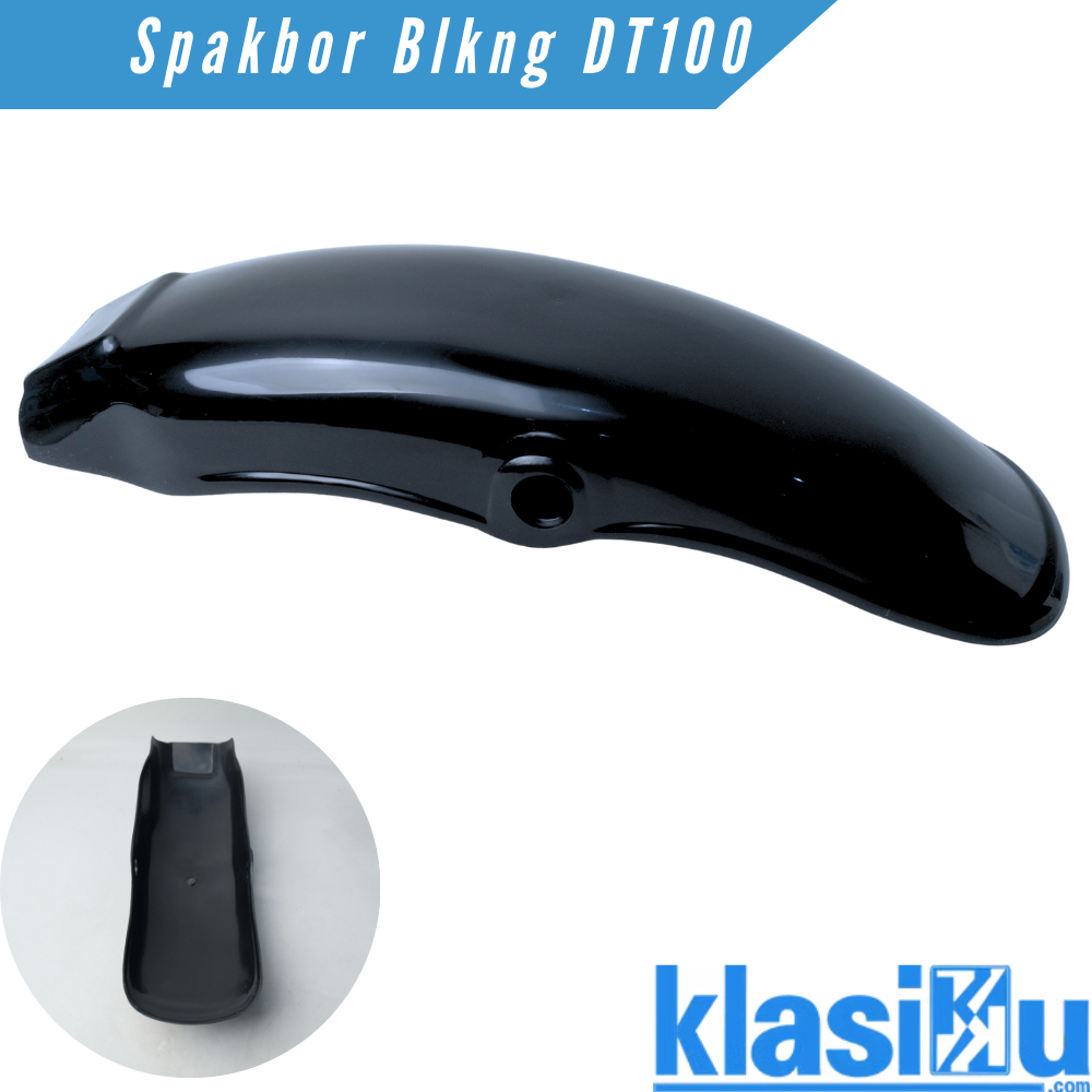 Yamaha Dt100 Dt 100 บังโคลนบังโคลนหลัง สีดํา