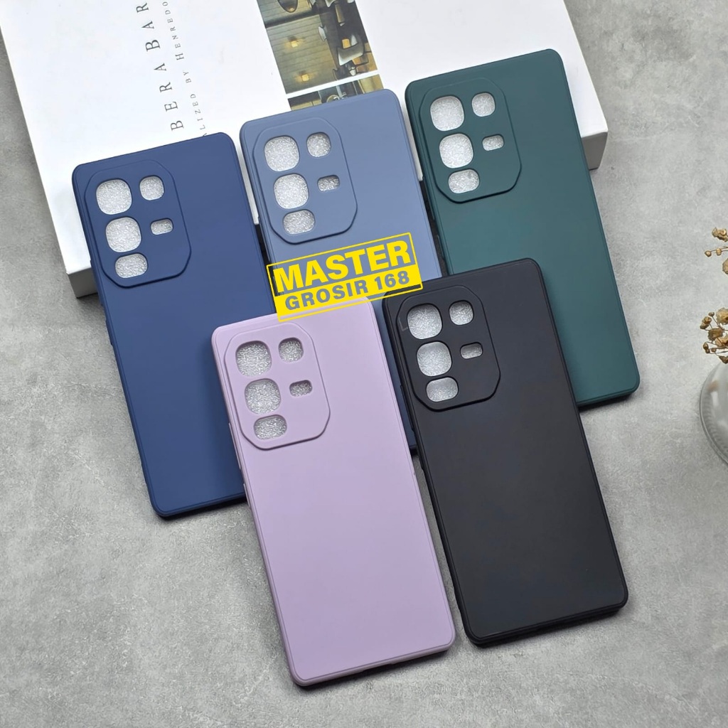INFINIX GT 20 PRO CASE MACAROON SQUARE EDGE CASE LIQUID EDGE INFINIX GT 20 PRO