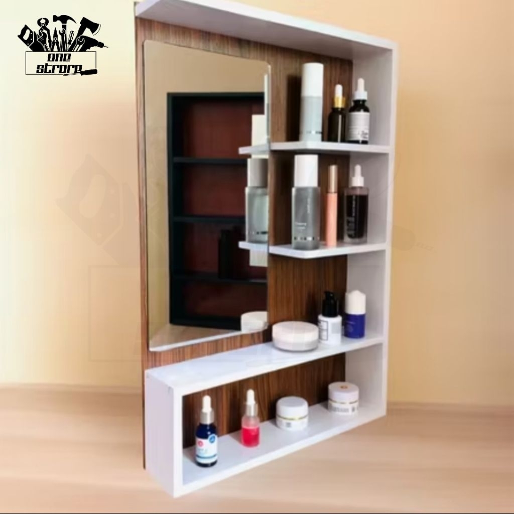 MODERN COSMETIC SHELVES, AESTTHETIC SHELVES, WALL-MOUNTED SHELVES