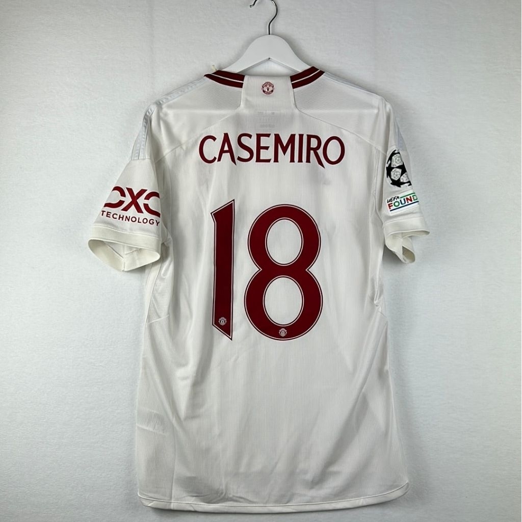 MU 3RD FULL PATCH UCL JERSEY 2023 2024 FULL UCL 18 Casemiro bnwout FOOTBALL JERSEY