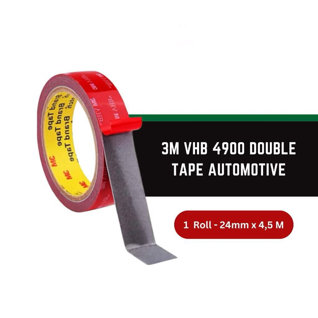 3M VHB Double Tape Automotive 4900 หนา 1.1 มม. ขนาด 24มม. x 4.5ม.