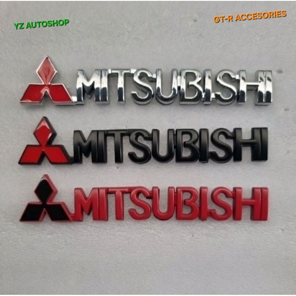 MITSUBISHI Iron Emblem+LOGO