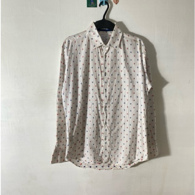 เสื้อตัวยาว KEMEJA Z44 R44 POLKADOT